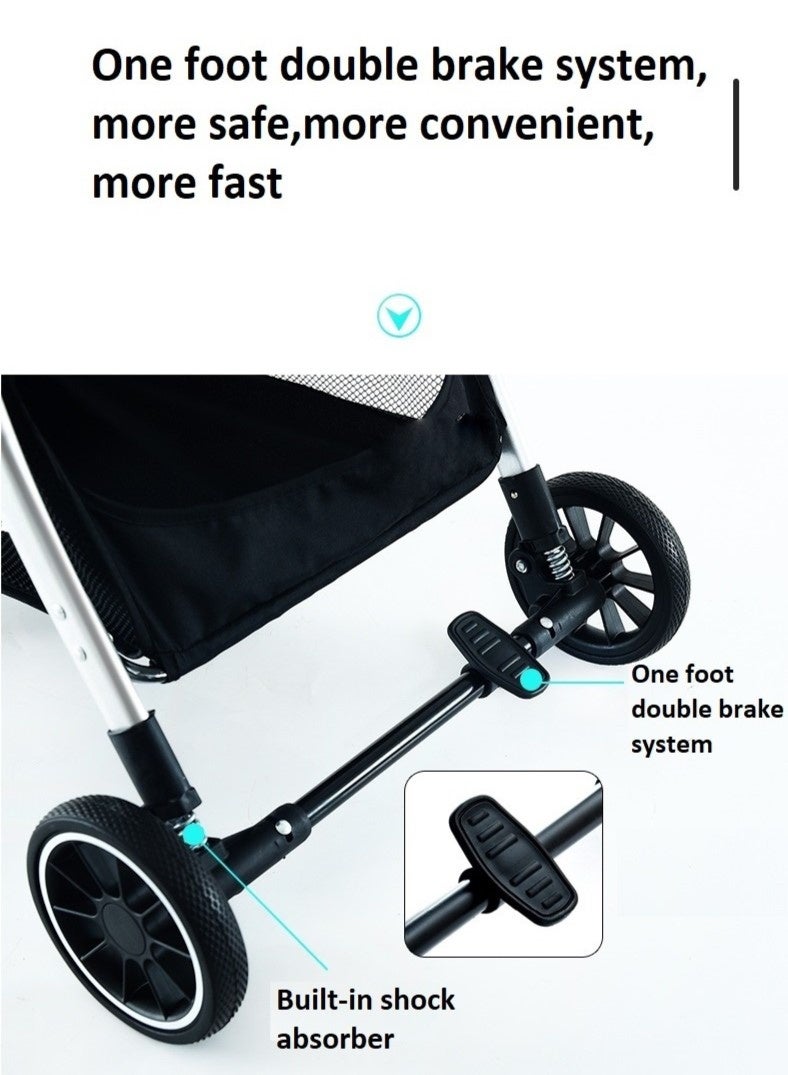 FUN MOMENT Foldable Two-Way Stroller - Image 4