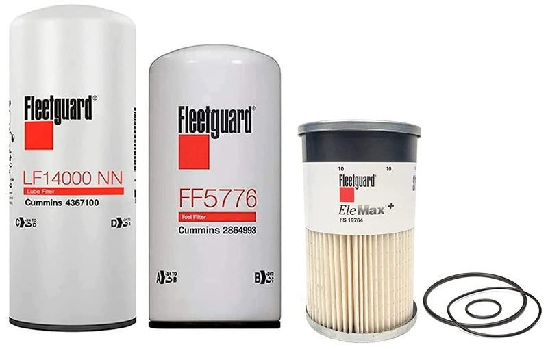 Genuine Fleetguard Cummins Filtration LF14000NN FF5776 FS19764 Maintenance Filters Kit For Cummins