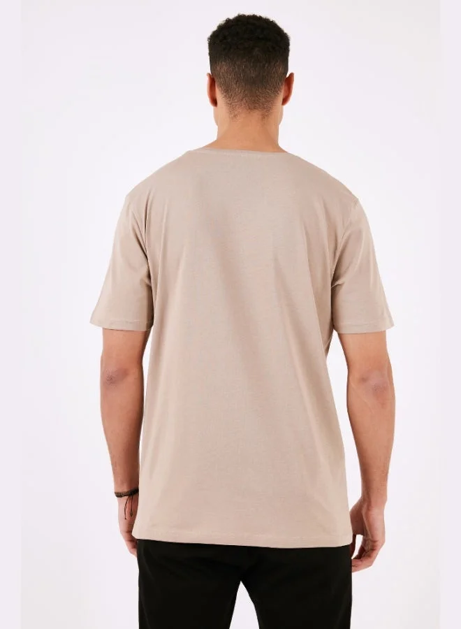 Buratti  Buratti 100% Cotton Regular Fit Crew Neck T Shirt Men's T SHIRT 5902622 for Men | Best Price UAE