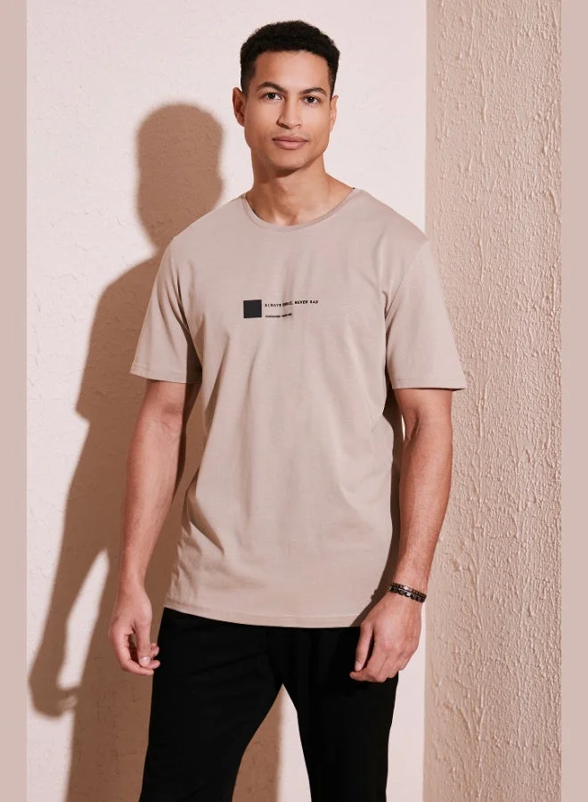 Buratti  Buratti 100% Cotton Regular Fit Crew Neck T Shirt Men's T SHIRT 5902622 for Men | Best Price UAE
