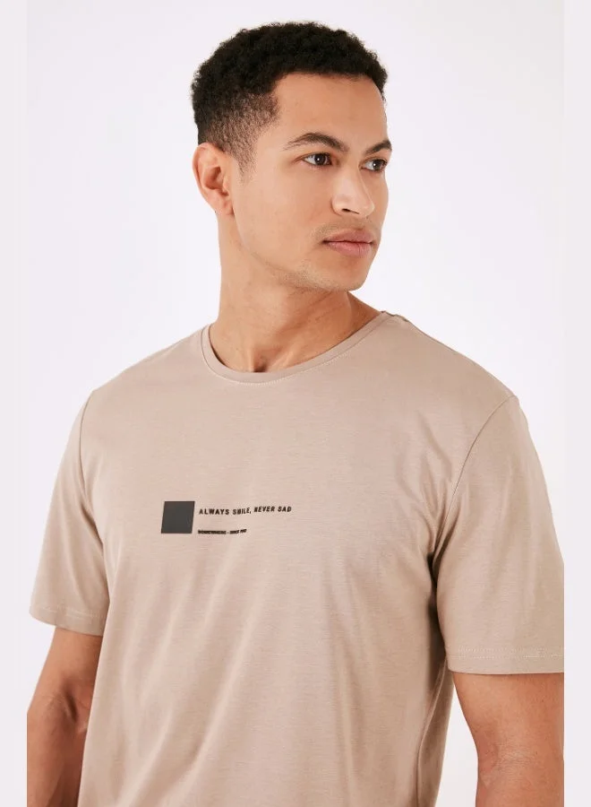 Buratti  Buratti 100% Cotton Regular Fit Crew Neck T Shirt Men's T SHIRT 5902622 for Men | Best Price UAE