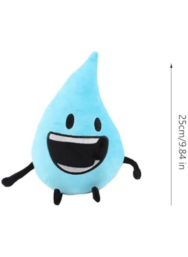 Bffdi Dream Island Plushies Toy, Anime Plush Stuffed Pillow Game Character Throw, Stuffed Animal Plush Toys Gift for Game Fans Boys Girls Kids (Teardrop)