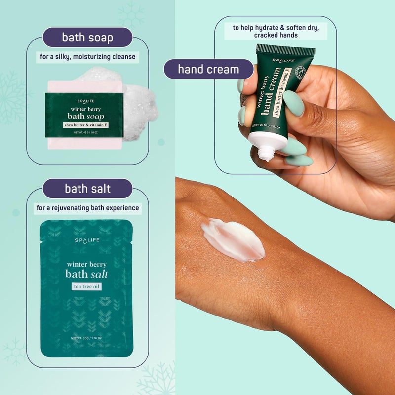 SpaLife "Fizzle All The Way" Bath Bomb Advent Calendar - 12 Days of Relaxation and Fun - Relaxing and Rejuvenating Bath Bombs - Perfect Christmas Holiday Gift Set - Image 4