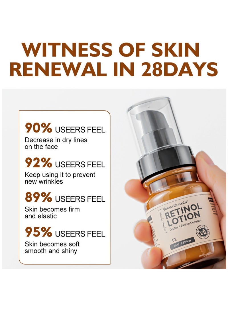 Vibrant Glamour - Retinol Lotion Double A Retionl Complex 80ml - Image 1