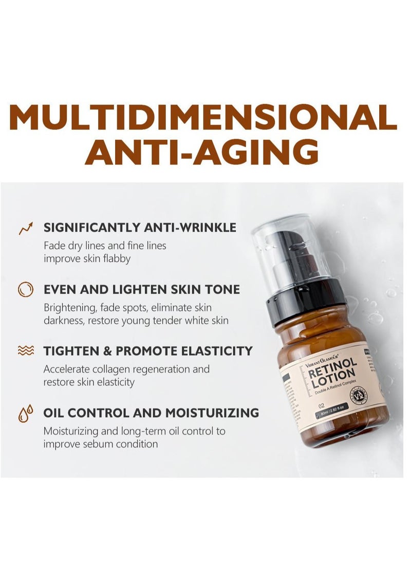 Vibrant Glamour - Retinol Lotion Double A Retionl Complex 80ml - Image 1