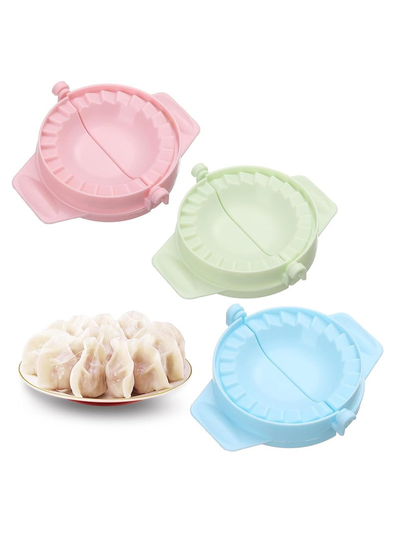 أوزيغالور مجموعة من 3 قطع أدوات قوالب م Dumpling المحمولة، قوالب Ravioi Gyoza، أدوات العجين اليدوية - Image 1