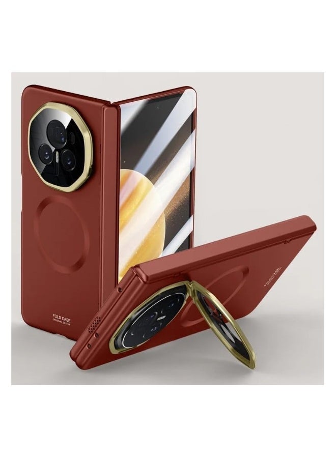 Compatible Honor Magic V3 Cases: 【Hidden Lens Holder】 【Mag-Safe Compatible】, Full Body Hinge Protective Slim Case, Built-in Screen Protectors  - Image 1