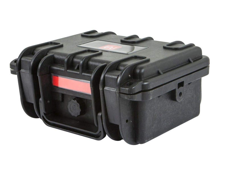 Monoprice Weatherproof / Shockproof Hard Case - Black IP67 level dust and water protection up to 1 meter depth with Customizable Foam, Black, 8.5" x 7.1" x 4" - Image 4