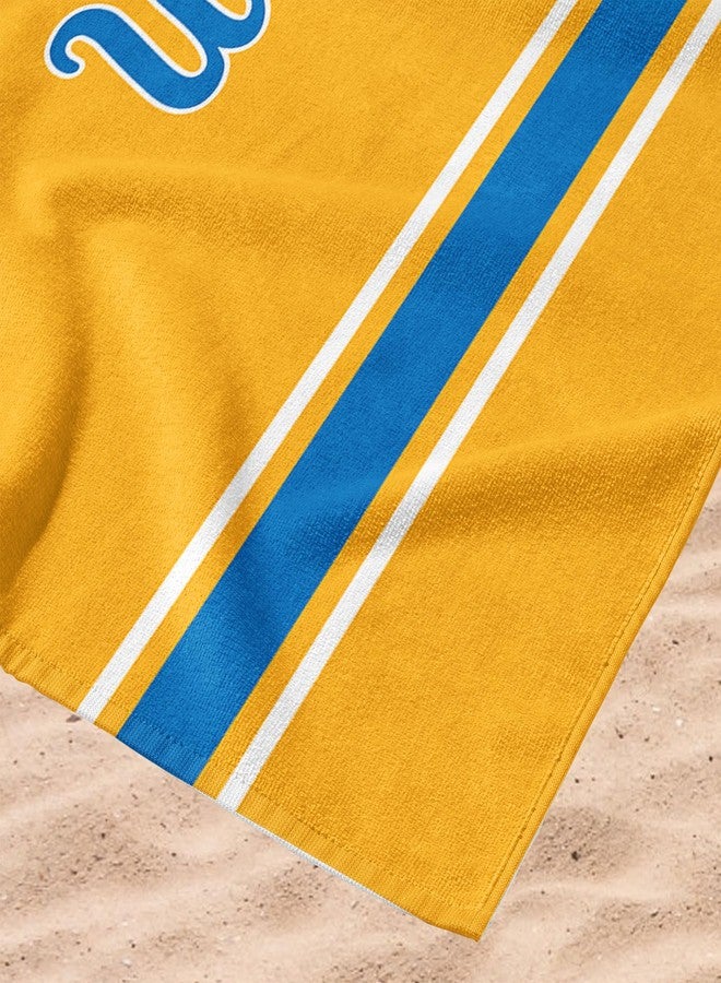 Northwest UCLA Bruins NCAA Homebreak Beach Towel 2 Pack 30 x 60 Inches - Image 5