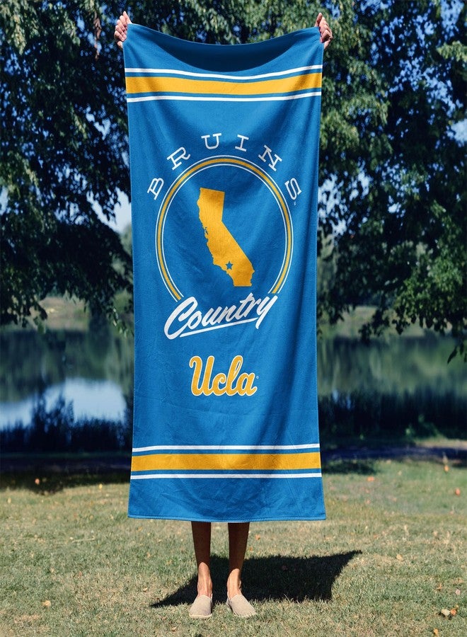 Northwest UCLA Bruins NCAA Homebreak Beach Towel 2 Pack 30 x 60 Inches - Image 4