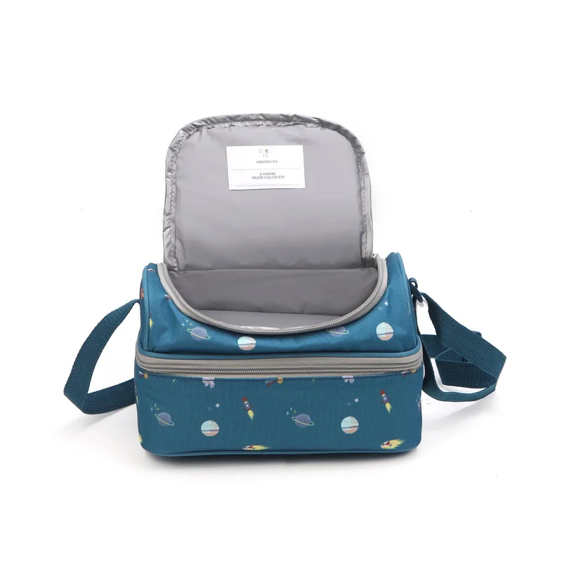 Little IA Cosmic Double-Decker Lunch Bag