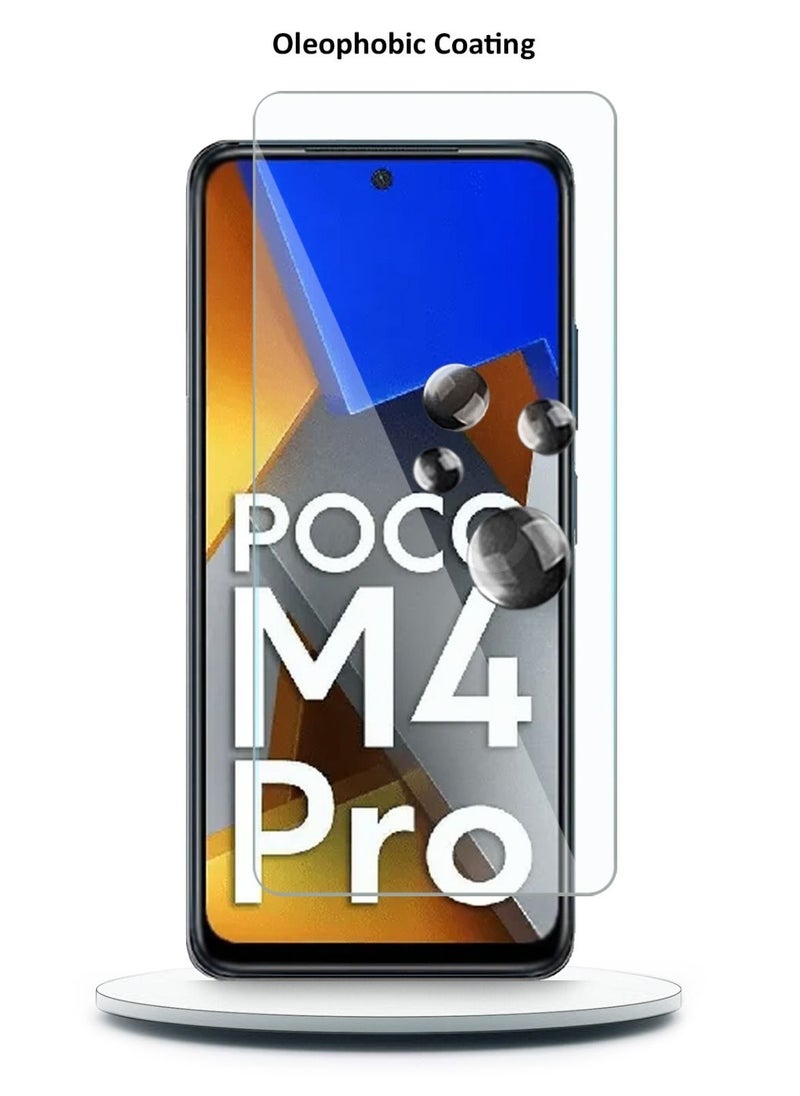 Techie Techie 2 Piece Anti Reflection Anti Bubbles 9H Hardness HD Tempered Glass Screen Protector For Xiaomi Poco M4 Pro 5G  - Image 3