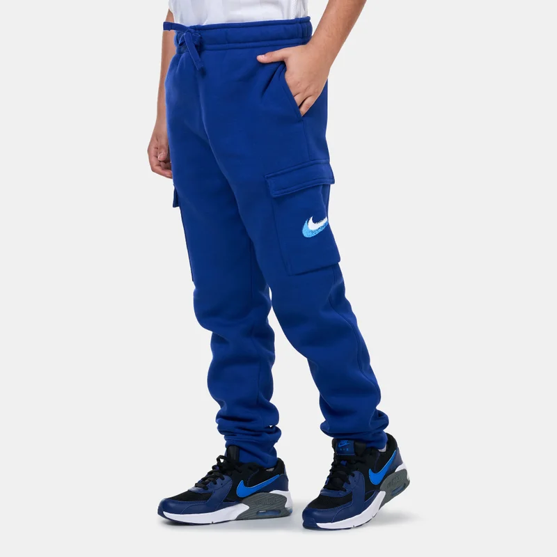 Nike Kids' Sportswear Fleece Graphic Cargo Trousers