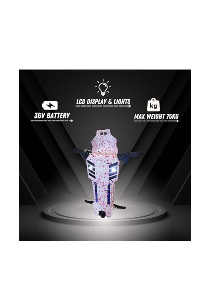 Shard Big-Drifting Scooter 3 Wheel Electric Scooter - 3 Lights - Shock Absorber Safety Gears Speed Up To 20KM/h Driving Modes- Bluetooth- Speaker mix color 6 - Image 3