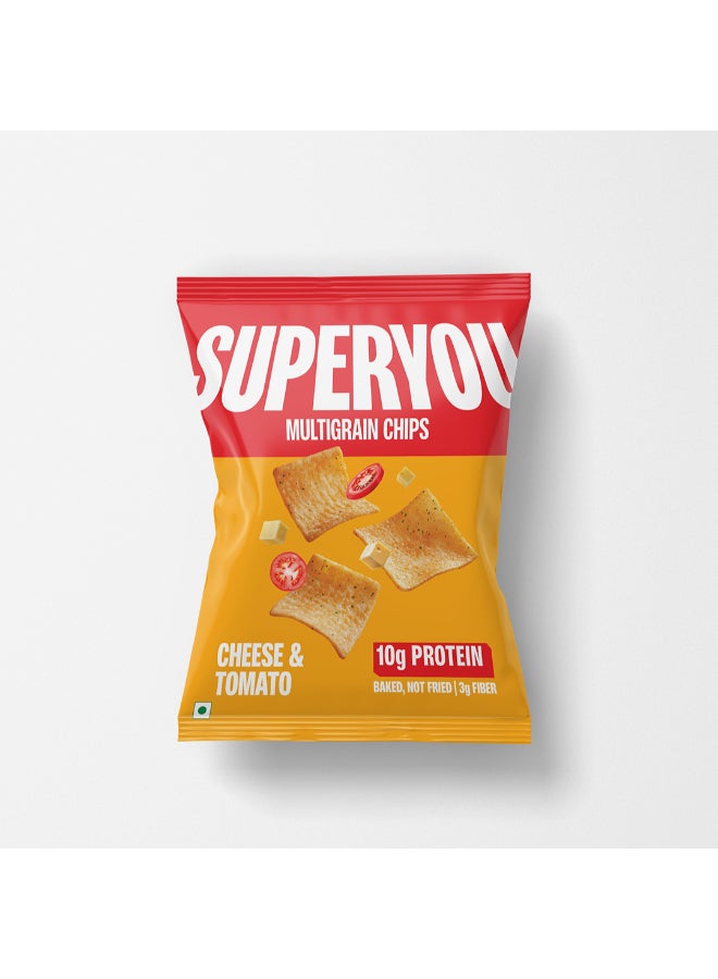 SuperYou رقائق سوبر يو متعددة الحبوب بالجبن والطماطم 40 جرام - Image 1