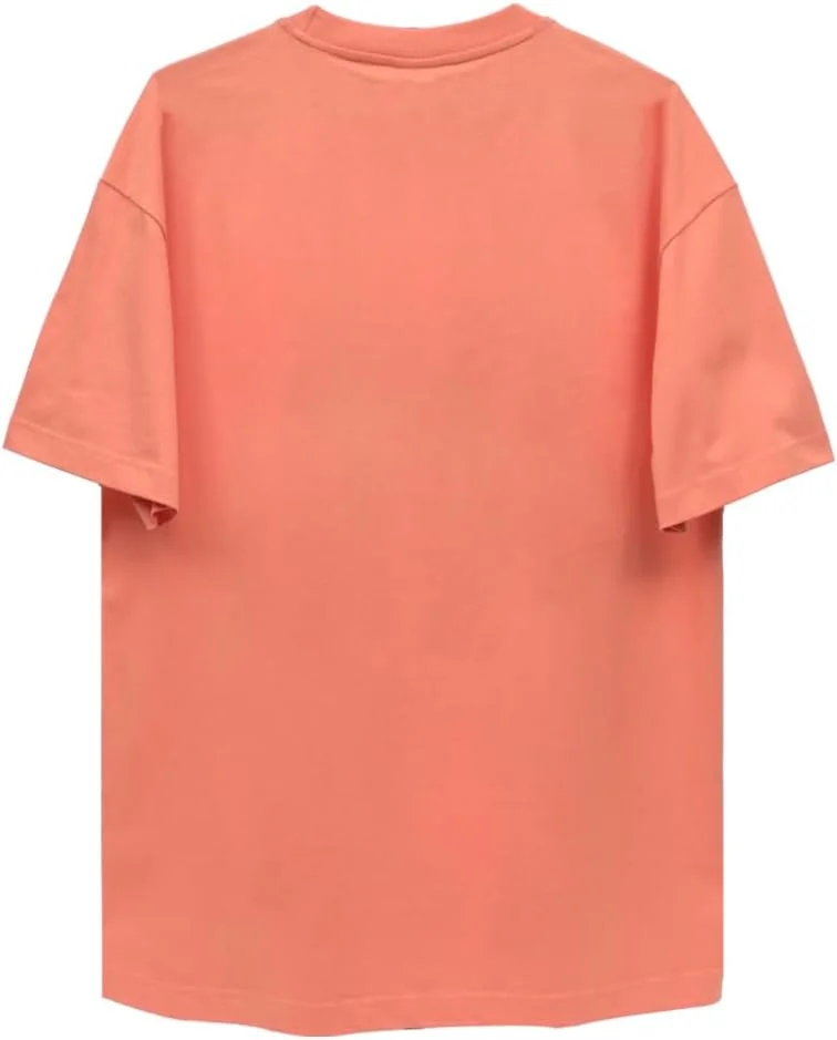 Cedro Cedro Men's Oversize Graphic Tee in Orange