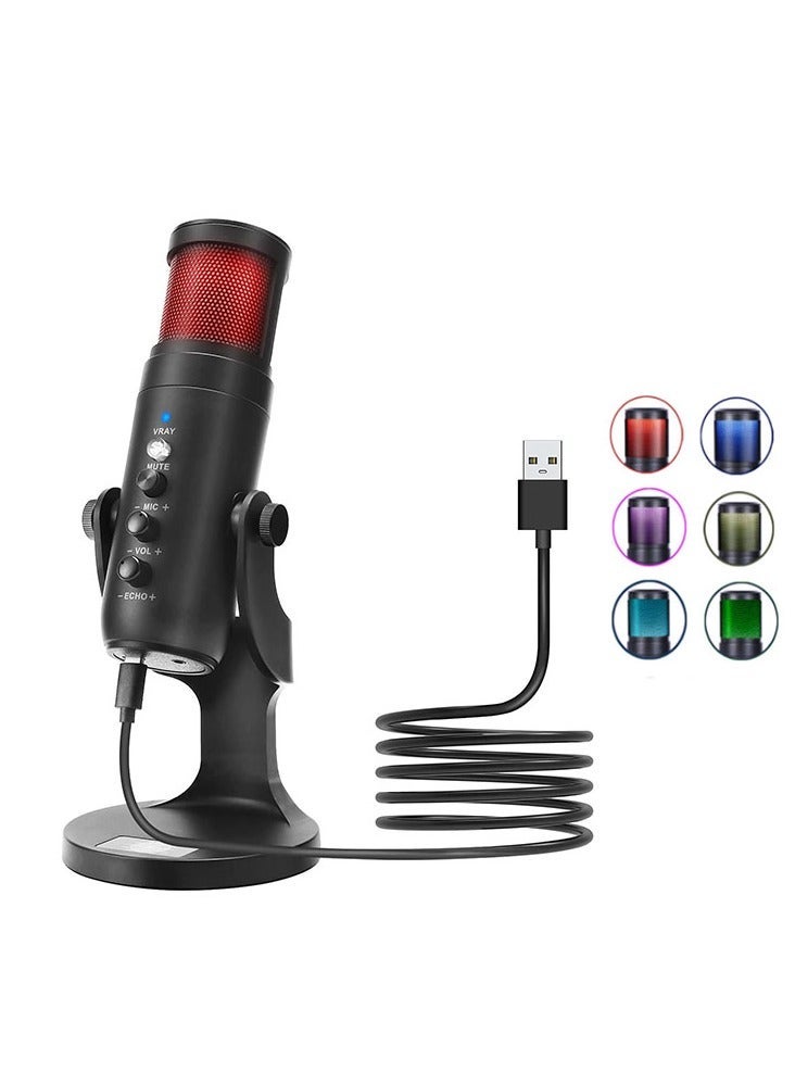 Jmary MC-PW9 Desktop for Podcast live Streaming and Recording Microphone - Image 1