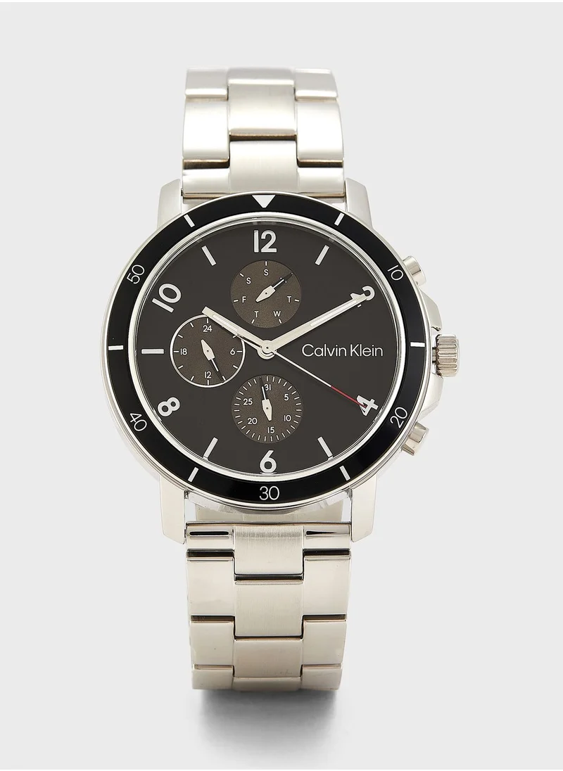 CALVIN KLEIN Stainless Steel Chronograph Watch