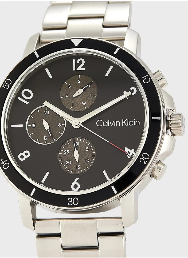 CALVIN KLEIN Stainless Steel Chronograph Watch