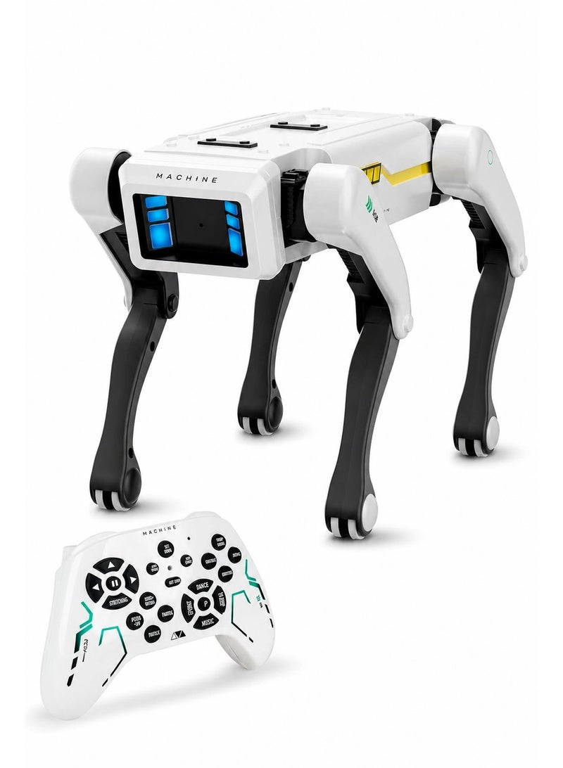 AI Smart Robot Dog Toy – Interactive Programmable Mechanical Pet with Remote Control, APP Control, Voice Commands, 30+ Actions, Music, Rechargeable Battery & Flexible Legs for Kids - Image 1