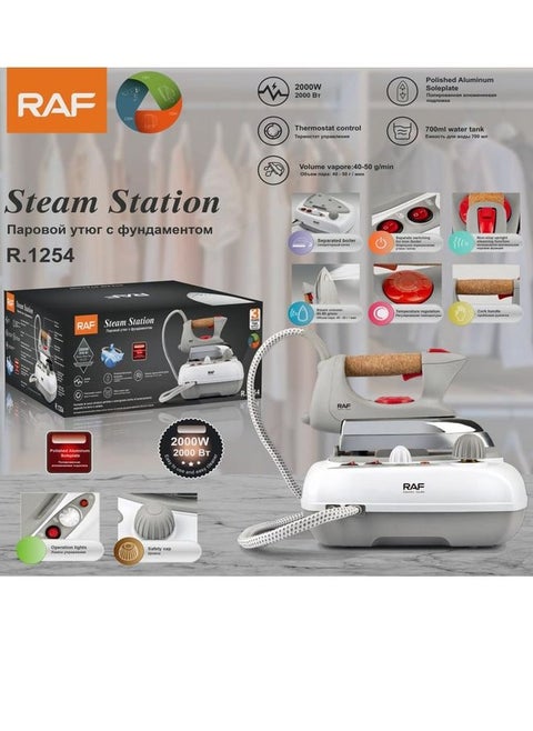Garment steamer with stand - R.1254 - RAF - 2000 watts