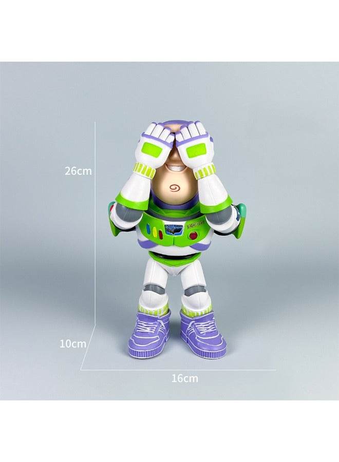 عام مجسمات الأنمي من قصة الالعاب (Toy Story) مثل بز لايتيير الشائك، مجسمات فضائيّة ودمى نموذجية. يمكن استخدامها كزخارف على مكتب أو كزخارف للسيارة. - Image 4