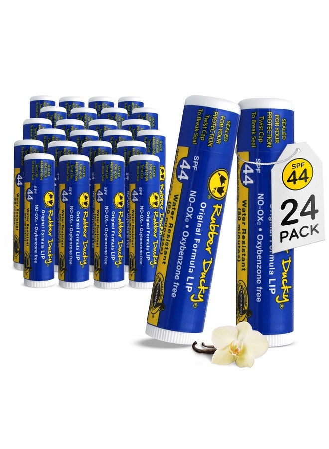 Rubber Ducky Lip Sunscreen Lip Balm With Spf 44 Water Resistant Sunscreen Lip Balm Vegan Untinted Vanilla Flavor With Vitamin E All Season Broad Spectrum Sunscreen For Lips - Image 1