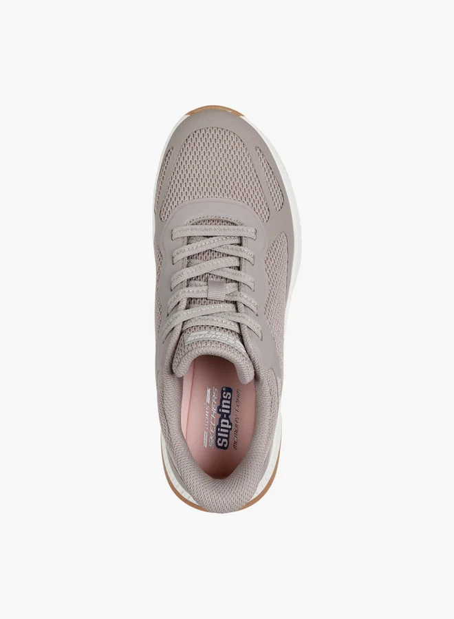 SKECHERS Women's BOBS SQUAD 4 Lace-Up Running Shoes - 117624-TPE
