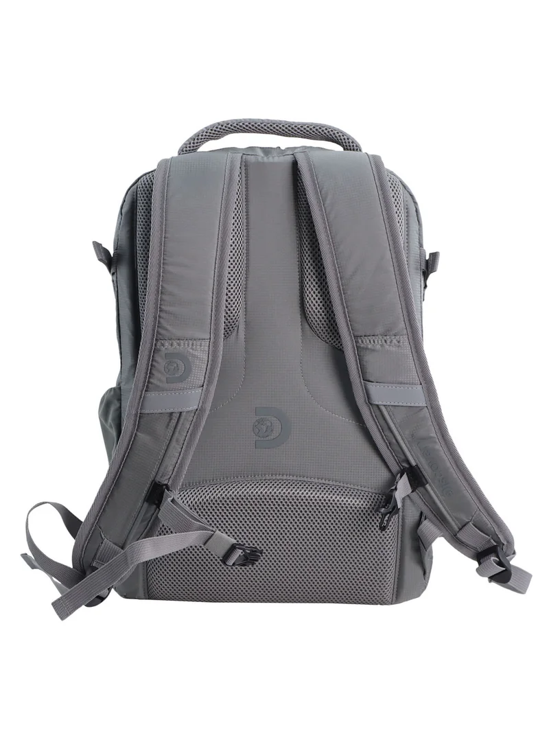 Discovery Discovery Outdoor 23L Backpack Grey for Aventure, Durable Lightweight Water Resistant Multi-Compartment Bag for Men Women Hiking Trekking Camping Travel