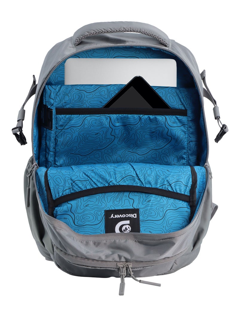 Discovery Outdoor 23L Backpack Grey for Aventure, Durable Lightweight Water Resistant Multi-Compartment Bag for Men Women Hiking Trekking Camping Travel - pzsku/Z8DDE483F282B71B19664Z/45/_/1721989112/99c79c06-0aa6-44ed-b883-3878aa57d88c