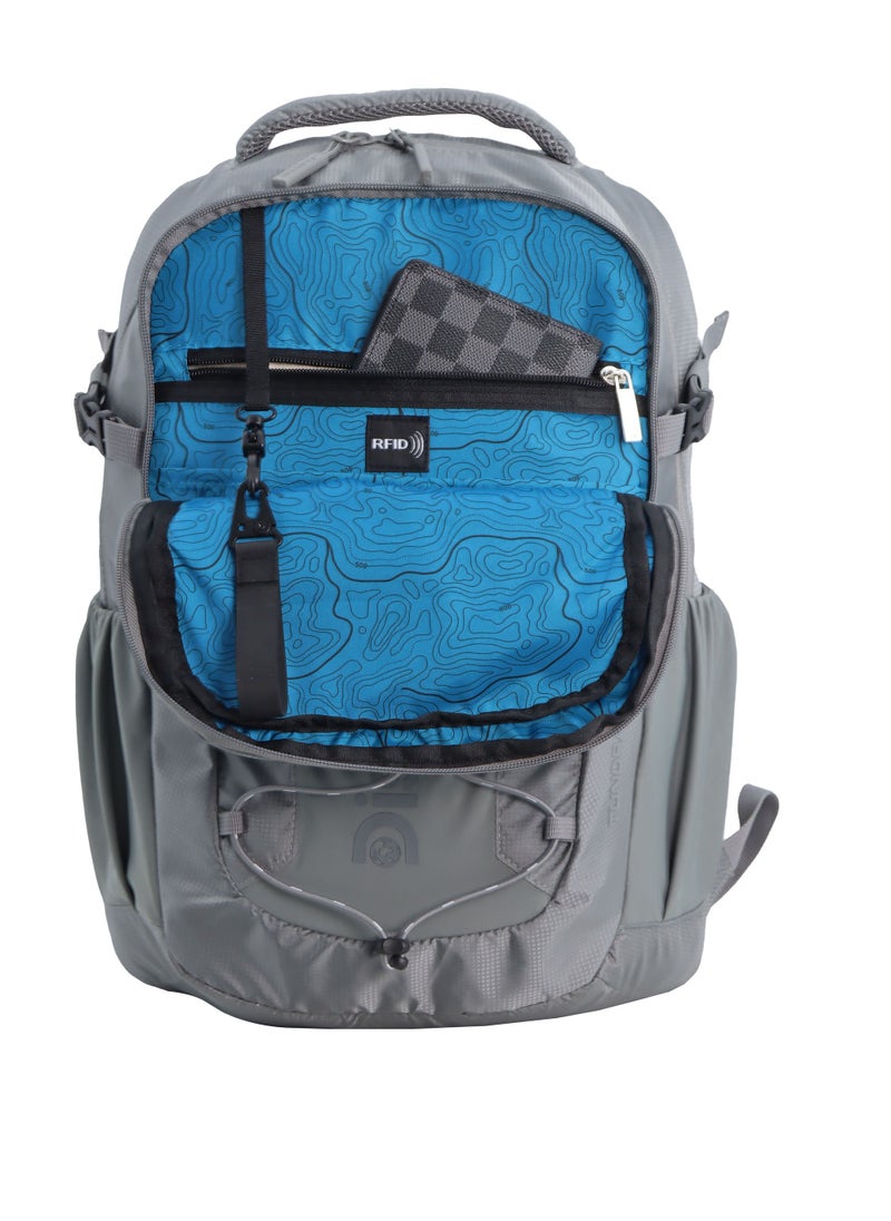 Discovery Outdoor 23L Backpack Grey for Aventure, Durable Lightweight Water Resistant Multi-Compartment Bag for Men Women Hiking Trekking Camping Travel - pzsku/Z8DDE483F282B71B19664Z/45/_/1721989120/952dfd7e-0bdf-4ad4-b23d-a2eeadd6c2db