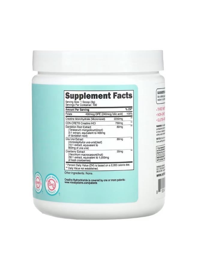 Nutricost Women Creatine Unflavored 11.2 Oz 318 G - Image 2