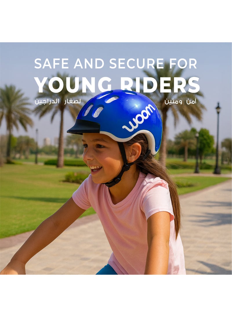 Woom Bike Helmet – Bicycle Helmet for Kids – Lightweight In-Mold Shell – Extra Small Size – Sky Blue - Image 5