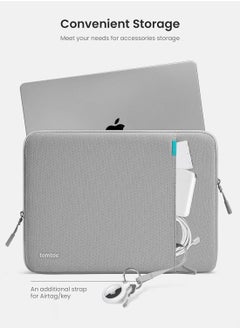 Tomtoc Defender-A13 Case for 14 Inch MacBook Pro M4/M3/M2/M1 Water-Repellent Shockproof Full Protection Eco-Friendly Laptop Sleeve  - Image 2