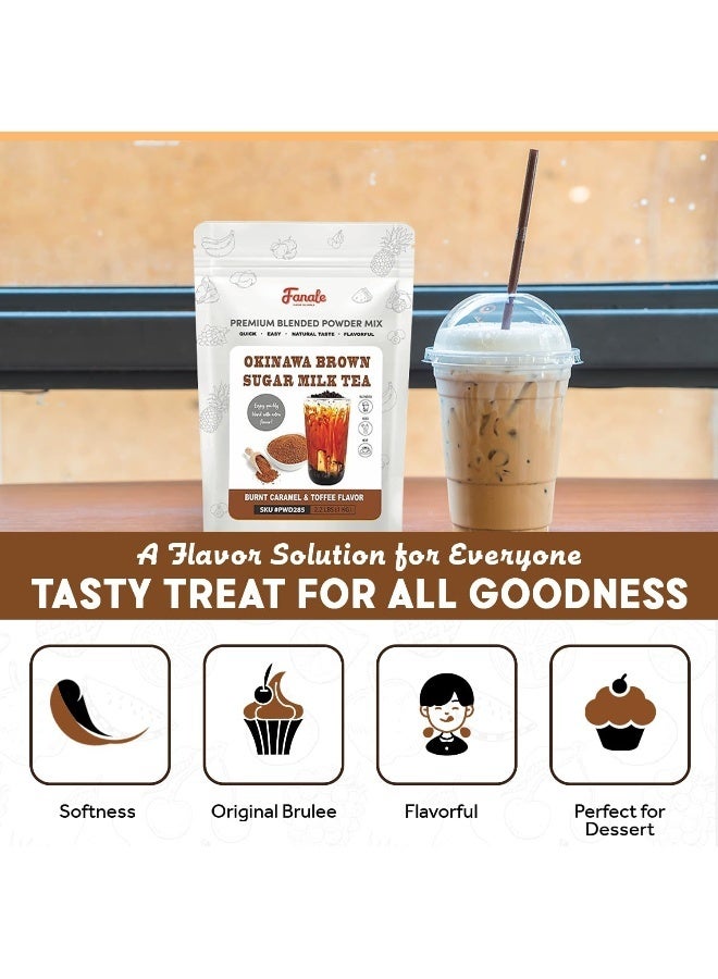 Fanale Okinawa Brown Sugar Milk Tea Powder - Image 5