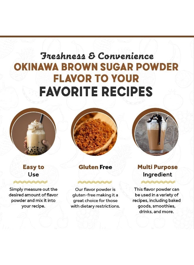 Fanale Okinawa Brown Sugar Milk Tea Powder - Image 3