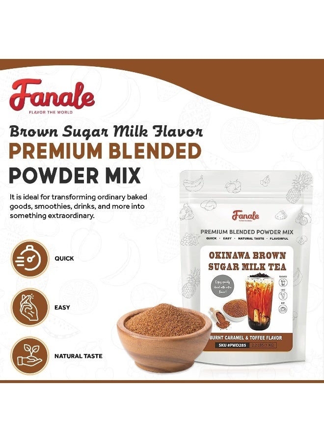 Fanale Okinawa Brown Sugar Milk Tea Powder - Image 2