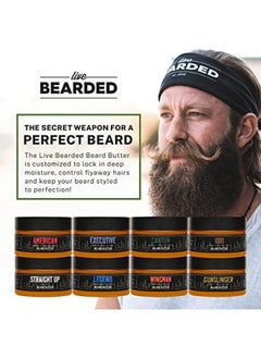 Live Bearded Ive Bearded Beard Butter 1880 Leave In Conditioner For Beards 3 Oz. Moisturize Style Condition Allnatural Ingredients With Shea Butter Light To Medium Hold Made In The Usa  - Image 4