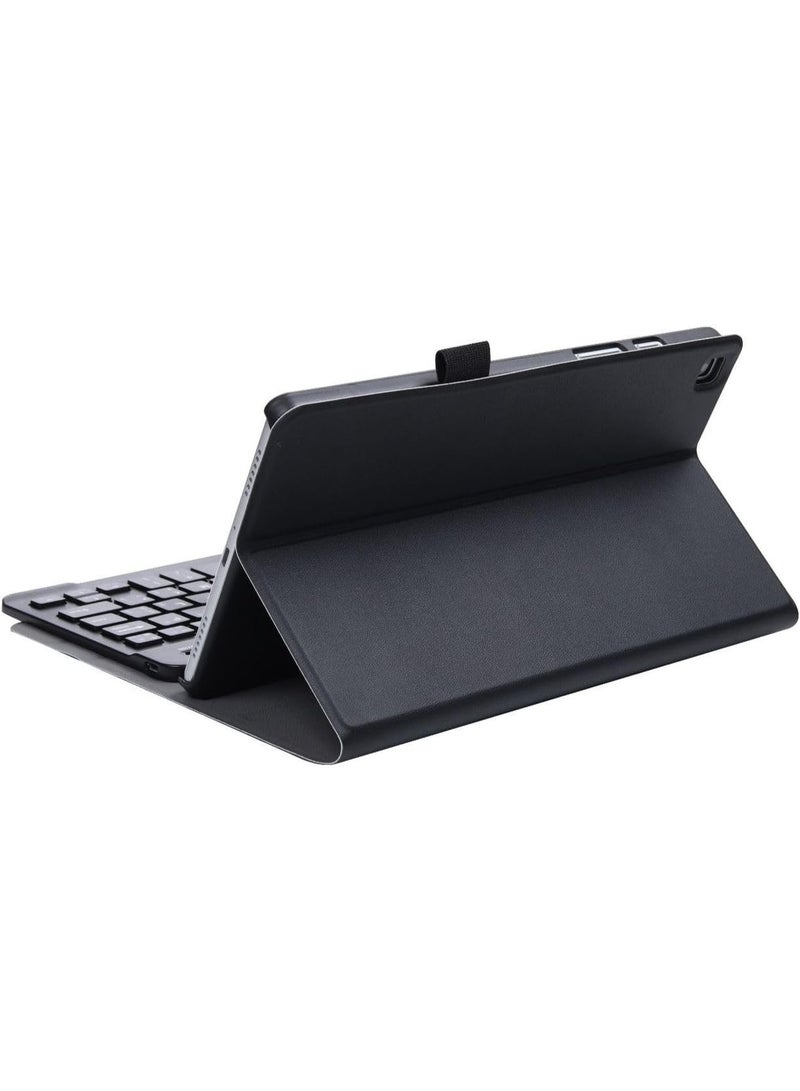MUNTAQI Keyboard Case for Samsung Galaxy Tab S9 Ultra/S8 Ultra/S10 Ultra 14.6" – Detachable Wireless Keyboard with Touchpad, English/Arabic Layout, Slim Protective Case, Magnetic Cover, Multi-View Stand, Rechargeable - Image 2