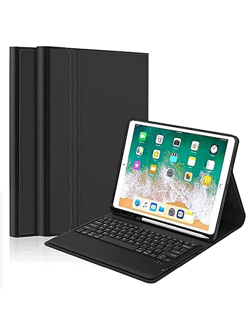 MUNTAQI Keyboard Case for Samsung Galaxy Tab S9 Ultra/S8 Ultra/S10 Ultra 14.6" – Detachable Wireless Keyboard with Touchpad, English/Arabic Layout, Slim Protective Case, Magnetic Cover, Multi-View Stand, Rechargeable - Image 4