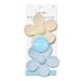 Gimme Beauty Medium Hair Clip Flower Claw Clip Duo Aesthetic Accessories for Women GentleGrip Daisy Accessory with NonSlip Finish Colorful Claw Perfect for Long Hair 2 Pack BlueTan - Image 2