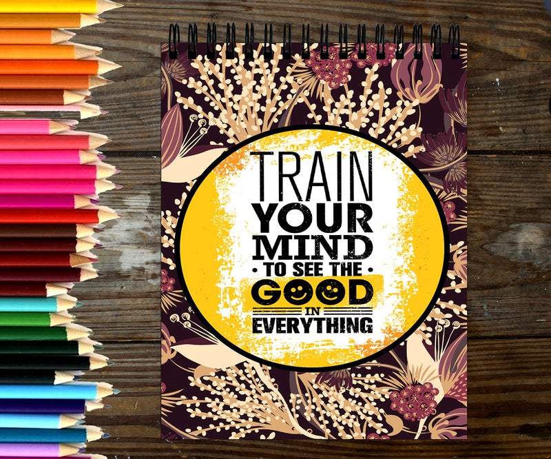 Anuman007 Sketch Book Train Your Mind Sketch Book A4 Thick Sheets A4 Size,100 Sheets/200 Pages - Image 2
