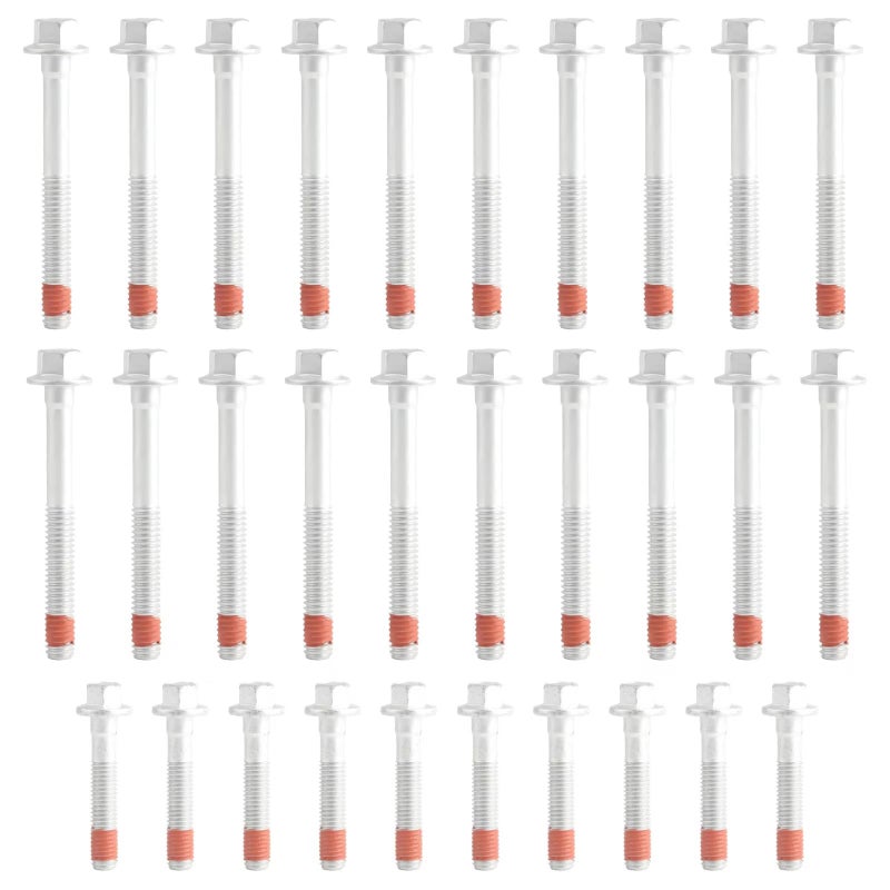 ES72220 Cylinder Head Bolt Set Compatible with Chevy Silverado Corvette GMC Savana Sierra Yukon Cadillac Escalade Buick Hummer Pontiac Replaces ES72390
