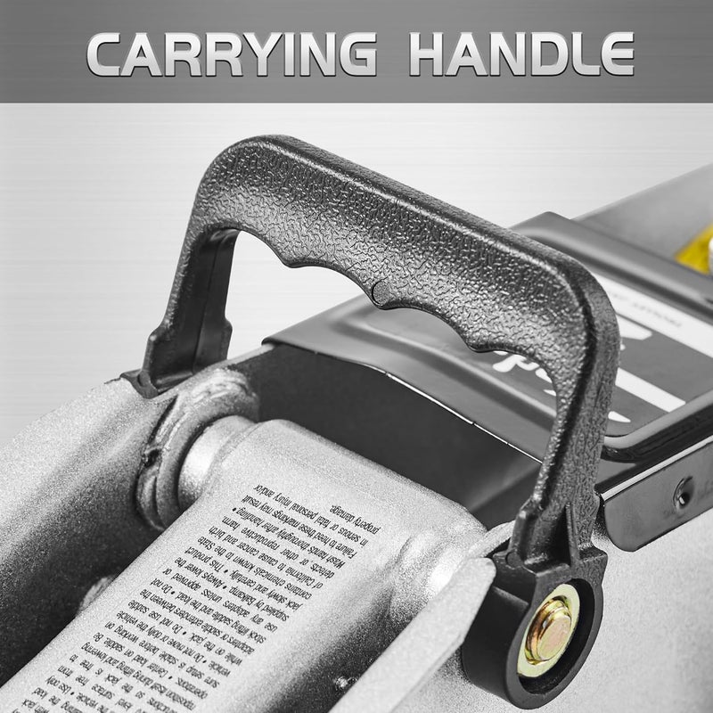 TONDA Floor Jack, Hydraulic Portable Car Lift Jack, 2 Ton (3,800 lb) Capacity, Silver - Image 5