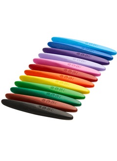 Disney Frozen 12Pc Plastic Triangular Crayons  - Image 2