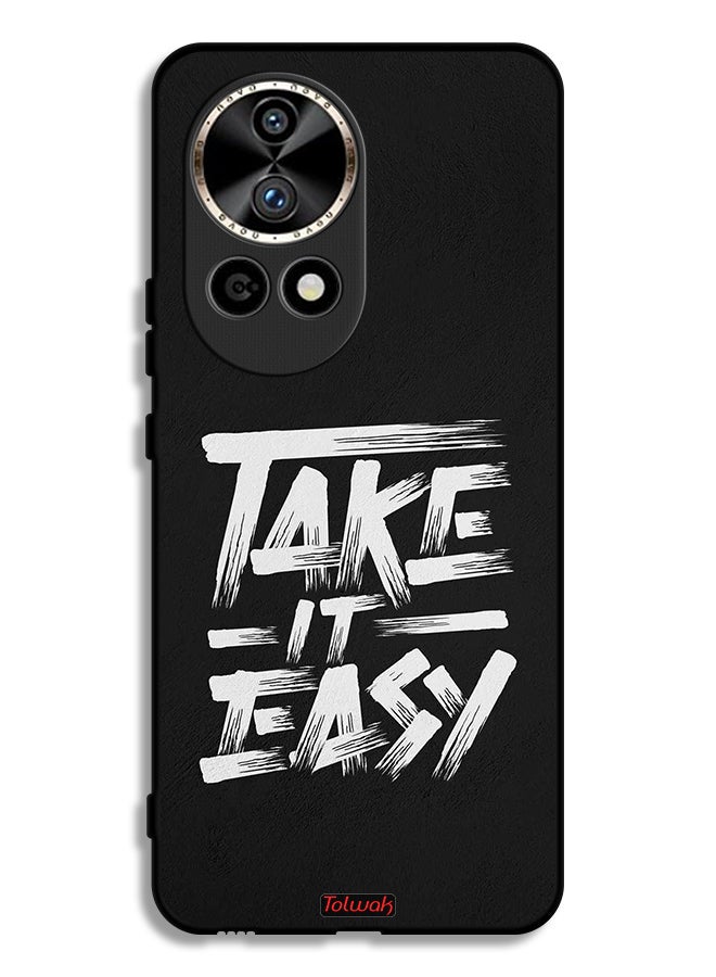 Tolwak Huawei nova 12 Pro 5G Protective Case Cover Take It Easy - Image 1