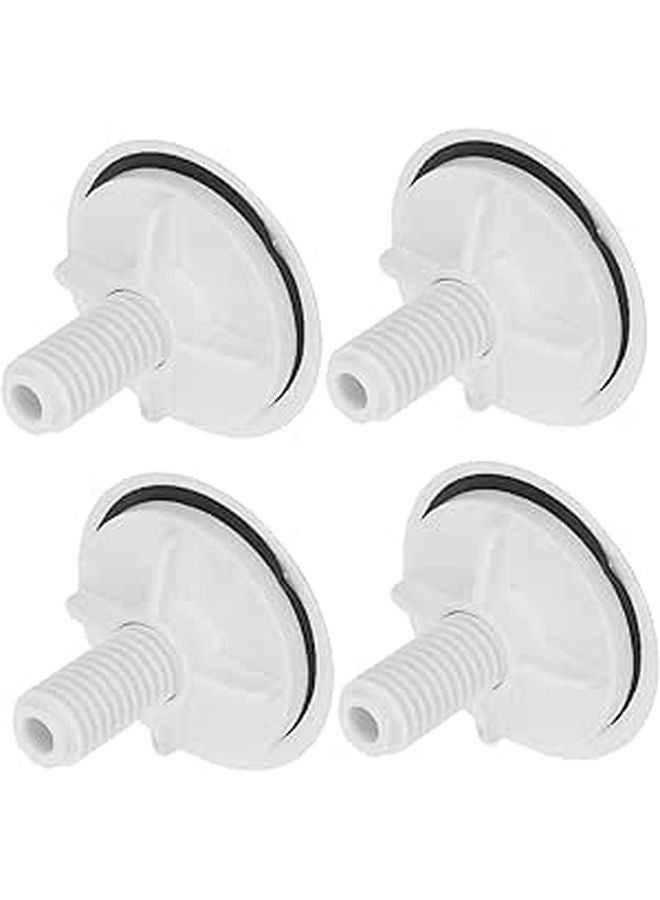 4Pcs Kitchen Sink Hole Cover Plug Caps Sealing Prevent Overflow Easy Installation - Image 1