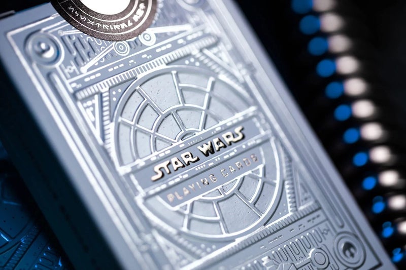 theory11 Star Wars Silver Special Edition - White Light Side Premium Playing Cards Theme Deck - Image 2