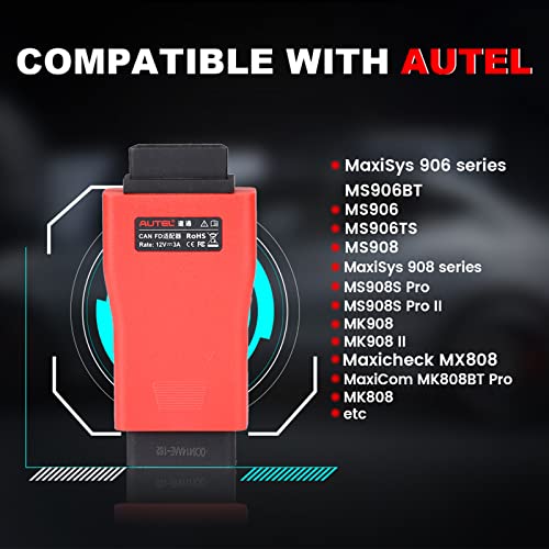 Autel CAN FD CANFD Adapter Work with VCI Connector for Autel Scanner Diagnostic Scan Tool MaxiSys Series Support Diagnosis of Vehicle Models with CAN FD Protocol - Image 2