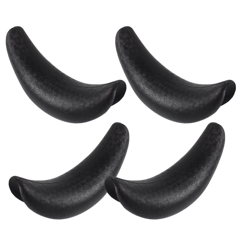 4pcs Shampoo Bowl Neck Rest: Salon Neck Support Pillow for Hair Washing - Rubber Shampoo Bowl Cushion -Anti- Headrest Pad for Beauty Spa Sink - Image 1